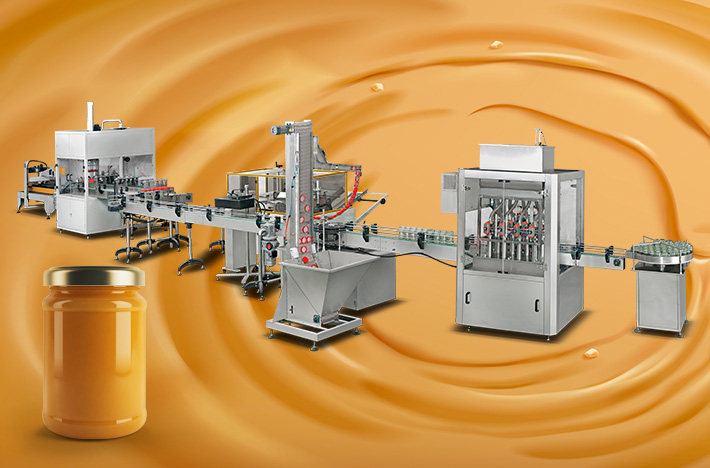 濃醬灌裝生產(chǎn)線(xiàn)