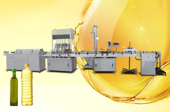 食用油灌裝生產(chǎn)線(xiàn)